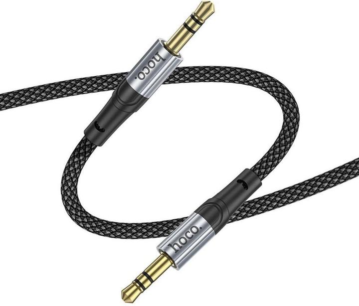 Produktbild Hoco 3.5mm to 3.5mm Audio Kabel UPA26, 1m, Schwarz (1 m)