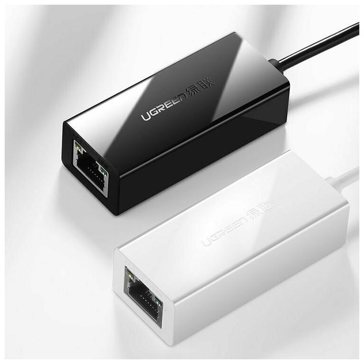 Produktbild Ugreen USB-A 2.0 zu 100Mbps Ethernet Adapter (USB 2.0, RJ45 (1x))