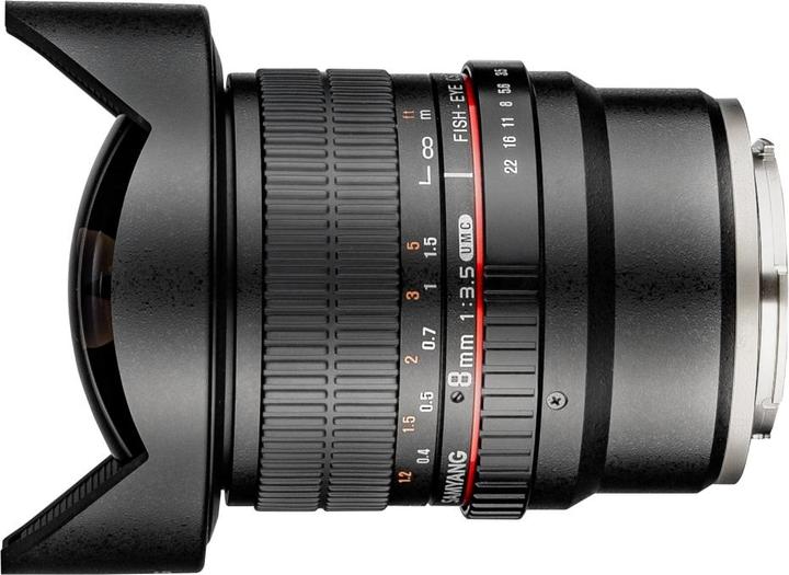 Produktbild Samyang 8mm f/3.5 Asph IF MC Fisheye CSII DH - Sony E (Sony E, APS-C / DX)