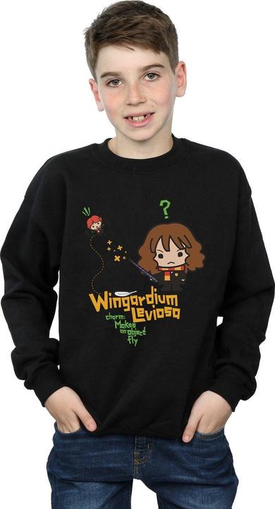 Actual product image Boys Wingardium Leviosa Hermione Sweatshirt (140, 146)