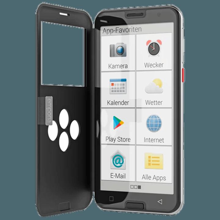 Actual product image Emporia Book-Cover Smart black (Emporia Smart 5)