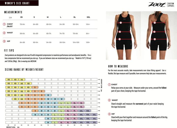 Image du produit Zoot Combinaison de triathlon LTD pour femmes - Mahalo - - (XS)