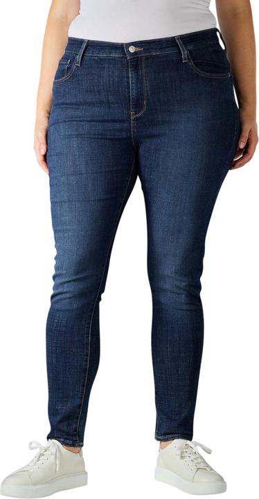 Levis 721 Jeans Skinny High Plus Size blue story