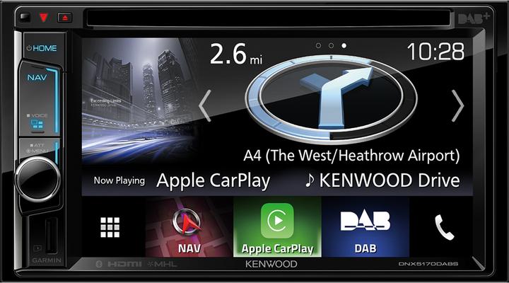Produktbild Kenwood Corp. DNX5170DABS ohne DAB Antenne (Apple Carplay)