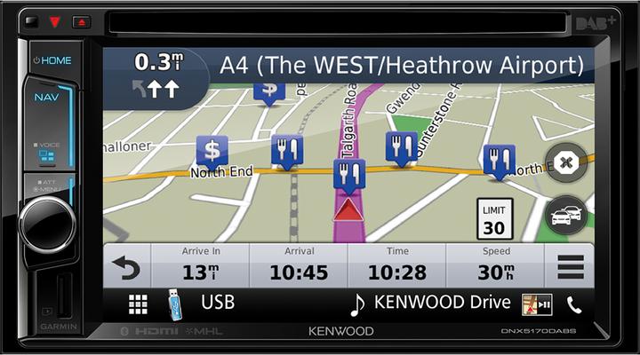 Produktbild Kenwood Corp. DNX5170DABS ohne DAB Antenne (Apple Carplay)