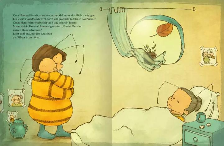 Produktbild Die kleine Hummel Bommel nimmt Abschied (Deutsch, Maite Kelly, Britta Sabbag, 2021)