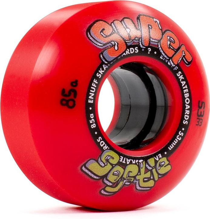 Enuff Roues de skateboard Super Softie Red 2023 (55 mm)