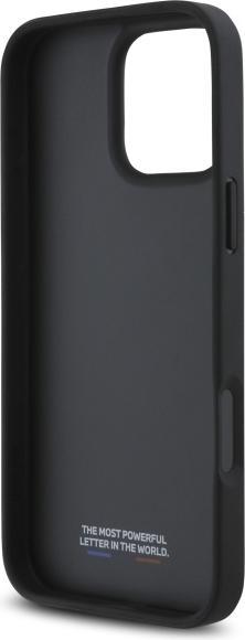 Actual product image BMW BMHCP16X23PUPVA iPhone 16 Pro Max 6.9" antracyt/anthracite hardcase M Perforated Tricolor Detail (Apple iPhone 16 Pro Max)