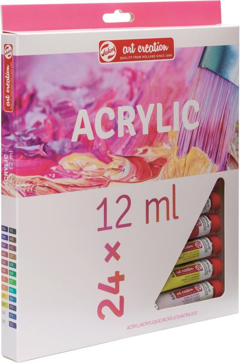 Image du produit Talens Kit de peinture acrylique 24x12ml (Multicolore, 12 ml)