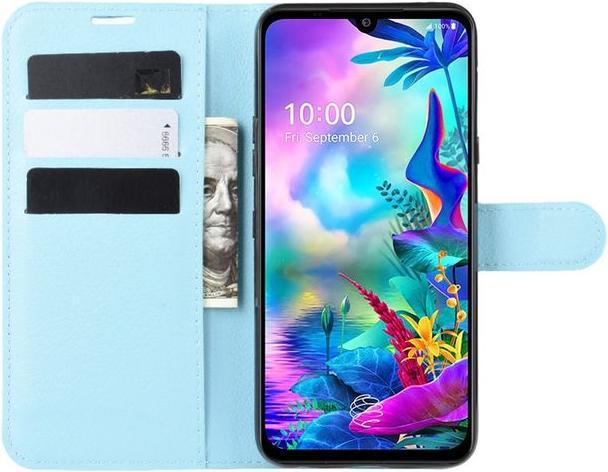 Actual product image MU Classic Litchi Leather Bookcover Series (G8X ThinQ)