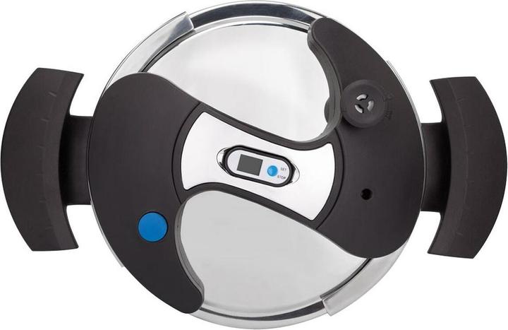 Actual product image MPM SMILE MGS-07 Greitpuodis 7 l (22 cm, Steam cooker, Stainless steel)