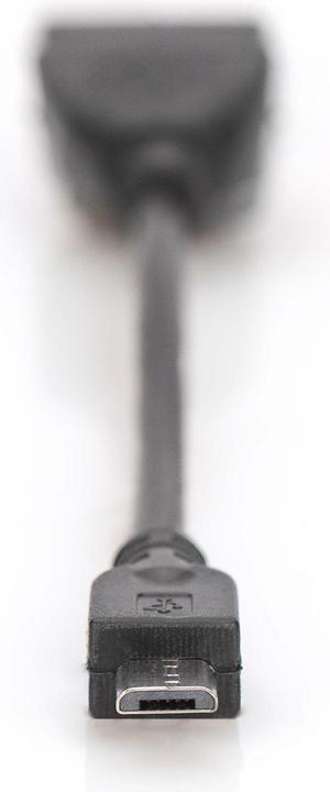 Actual product image Digitus USB2.0 adapter cable, OTG, 0.2m (0.20 m, USB 2.0)