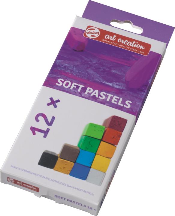 Produktbild Talens Weiche Pastelle Set 12# (Mehrfarbig, 12 x)
