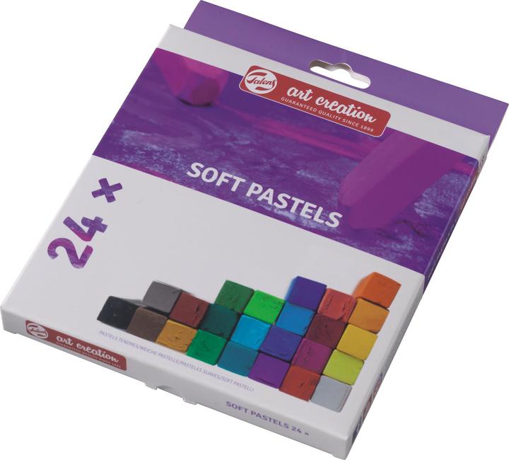 Produktbild Talens Weiche Pastelle Set 24# (Mehrfarbig, 24 x)