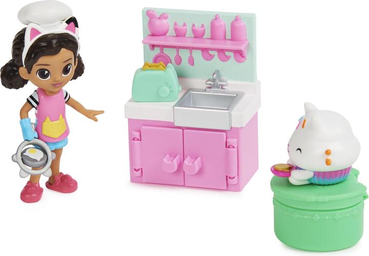 Actual product image Spin Master Gabby's Dollhouse Cat-Tivity Pack Lunch And Munch