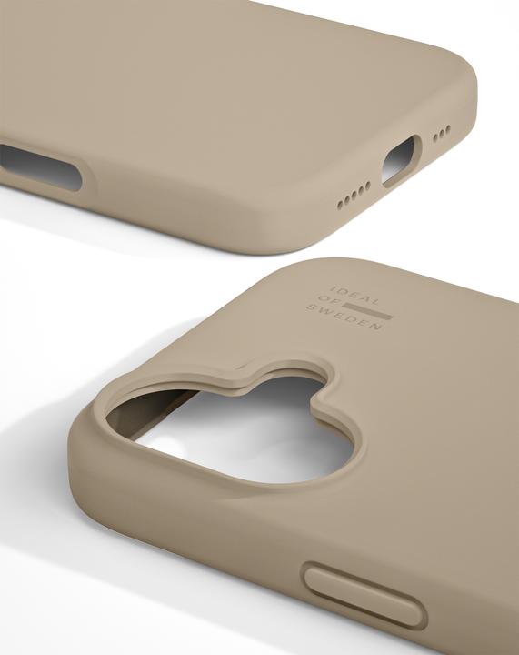 Image du produit iDeal Of Sweden Designer Magsafe Coque en silicone Beige (Apple iPhone 16)
