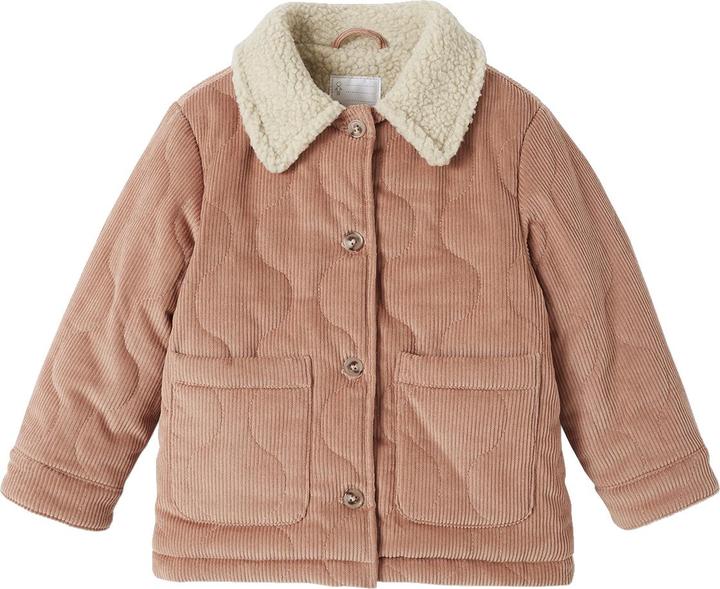 Image du produit Vertbaudet Veste en velours côtelé fille avec doublure polaire (140)
