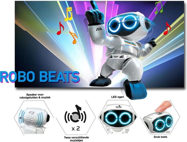 Actual product image Silverlit Robo-Beats