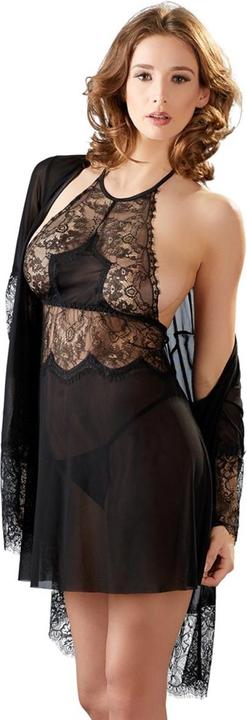 Cottelli Collection Chemise Set black XL (XL)