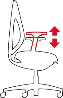 Actual product image Bürostuhl 353-4029 mA.schwgrau