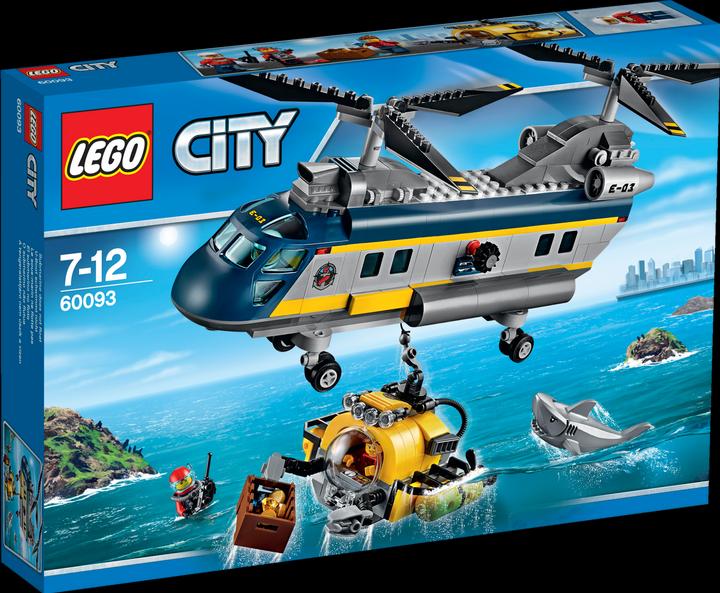 Actual product image LEGO Deep Sea Helicopter (60093, LEGO City)