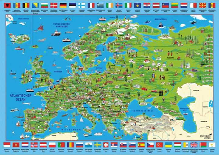 Immagine prodotto Schmidt Spiele Scoprire l'Europa (500 pezzi)