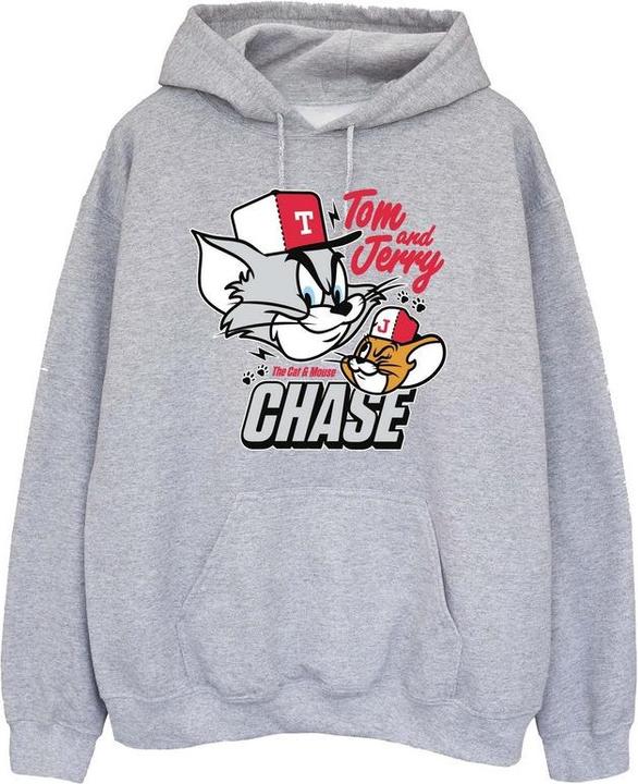 Immagine prodotto Tom & Jerry Donna/Ladies Gatto e topo Chase Heather Felpa con cappuccio (M)