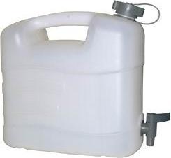 Actual product image Pressol 15 l water bottle with tap, polyethylene