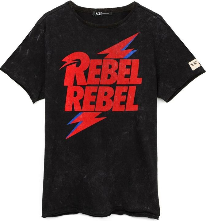 Immagine prodotto David Bowie Rebel Rebel Maglietta Adulto Unisex (XL)
