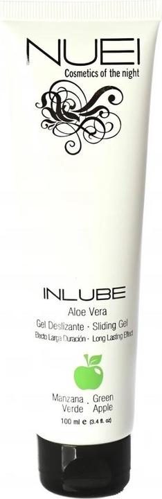 Actual product image Nuei INLUBE Green Apple water based sliding gel (100 ml)