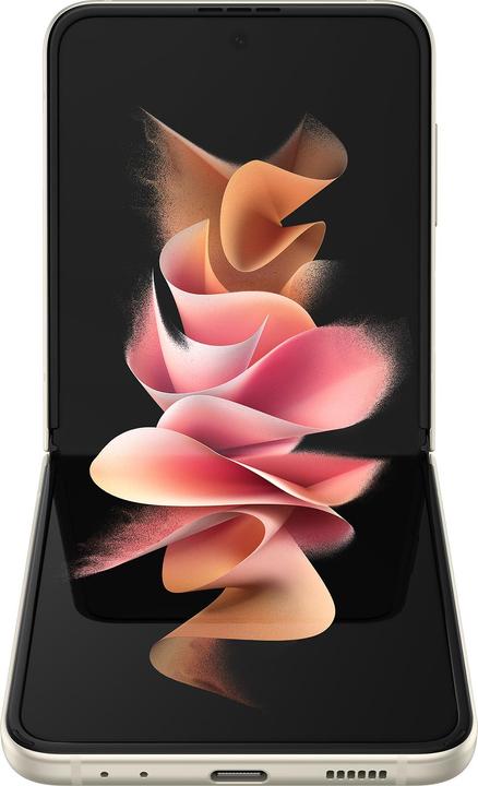 Produktbild Samsung Galaxy Z Flip3 5G (128 GB, Cream, 6.70", SIM + eSIM, 12 Mpx, 5G)