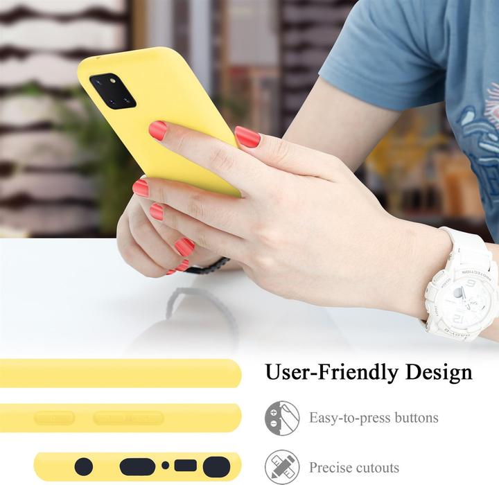 Image du produit Cadorabo TPU Liquid Silicone Case Cover (Samsung Galaxy A81)