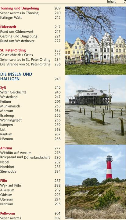 Image du produit Reiseführer Nordfriesland (Allemand, Bürte Lachenmann, 2024)