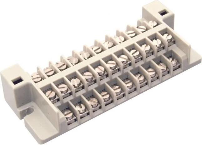 Cobinet 1001 001 DIN-Anschlussleiste zu10DA Schraub/Schraub Bef. 96mm