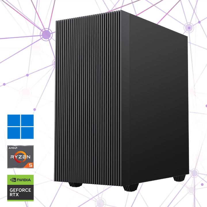 Immagine prodotto Hyrican Edge 7347 (AMD Ryzen 5 5500U, 16 GB, 960 GB, GeForce RTX 4060)