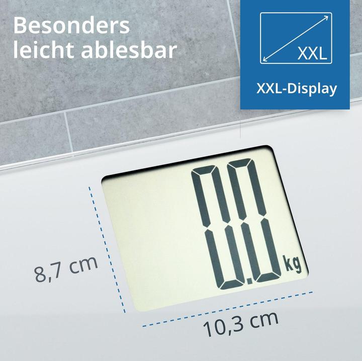 Actual product image ADE Digitale Körperwaage mit grossem Display (200 kg)