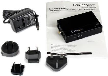 Image du produit StarTech S-Vidéo Composite Vers HDMI (Analogique -> Numérique)