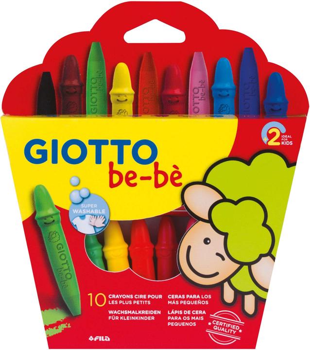 Immagine prodotto Giotto Pastello a cera super (Multicolore, 10 x)