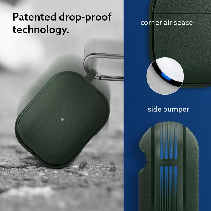 Produktbild Spigen Caseology Vault Apple AirPods Pro 1/2 Case - Green (Kopfhörer Tasche)