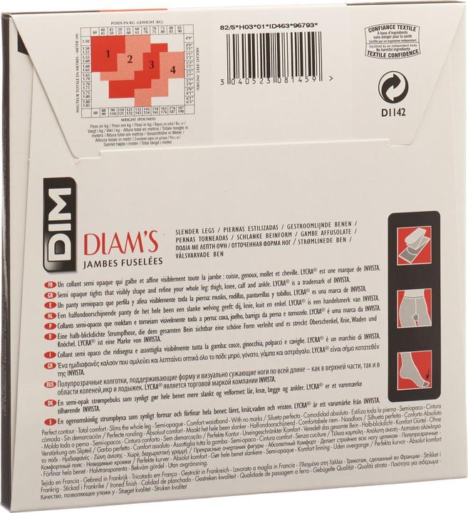 Immagine prodotto DIM Diam's Jambes Fuselées (25 DEN, 34 - 36)