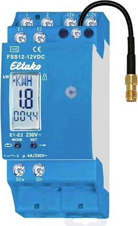 Eltako ELT FSS12-12V DC Funk-Stromzähler-Sendemodul 30100600