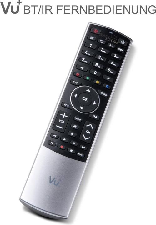 Actual product image Vu+ Remote control Bluetooth / infrared for all receivers (Original remote control)