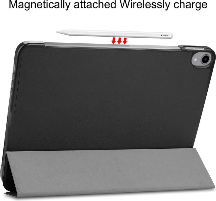 Produktbild Lobwerk Hülle für Apple iPad Pro 11 2018 11 Zoll Smart Cover Etui mit Auto Sleep/Wake Funktion Schwarz (X)