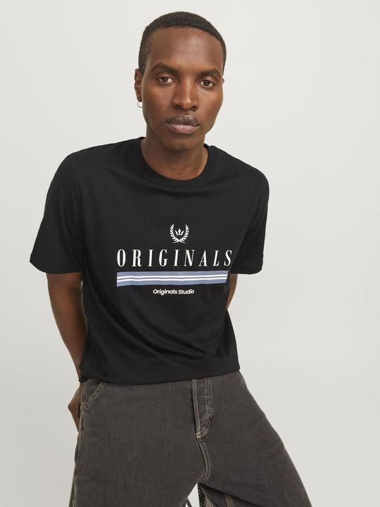 Image du produit Jack & Jones Gedruckt Rundhals T-shirt T-shirt (S)