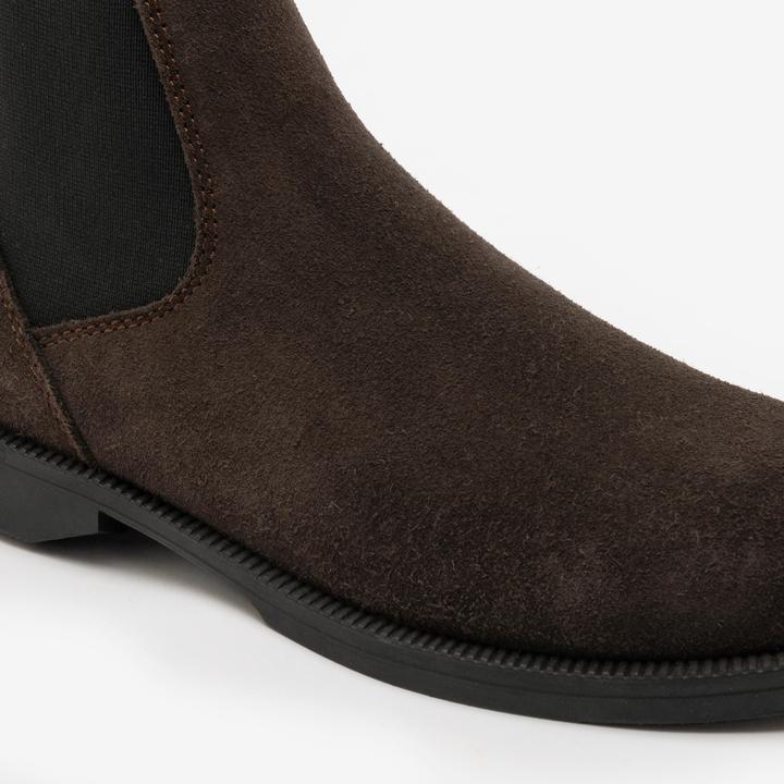 Produktbild Caperlan Kids' Split Leather Jodhpur Boots 500 - Brown (33)