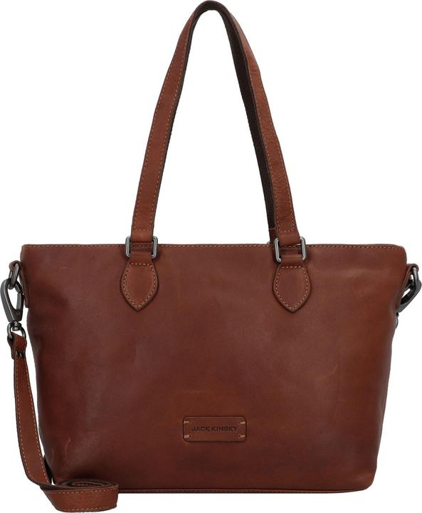 Jack kinsky Schultertasche Leder 27 cm