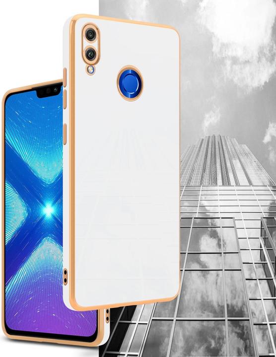Produktbild Cadorabo Hülle für Honor 8X im TPU mit Kameraschutz LM130 Style (Honor 8X)