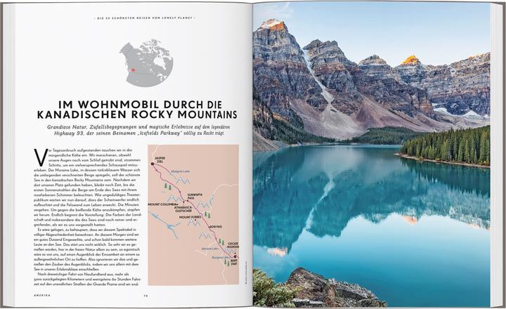 Produktbild Bildband Die 50 schönsten Reisen von (Deutsch, Lonely Planet Verlag, 2024)