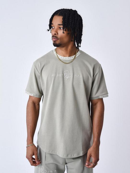 Immagine prodotto Project X Paris t-shirt con banda logo a contrasto (XS)
