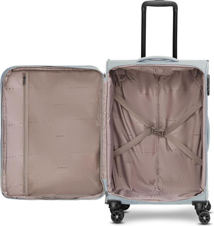 Actual product image Stratic taska 4-wheel trolley M 65 cm with expansion fold (74 l, M (50 - 90l))